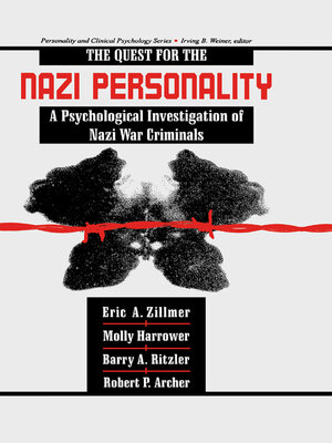 cover image of The Quest for the Nazi Personality